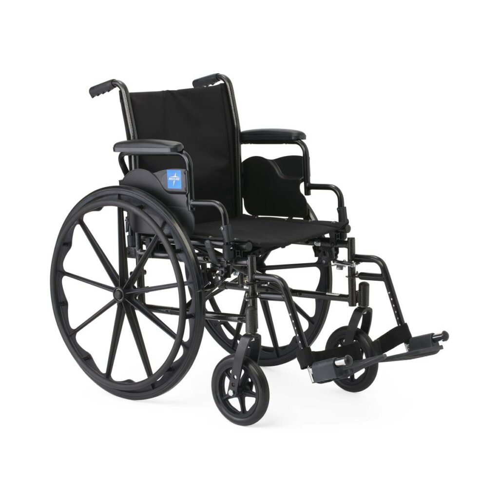 Image of a lightweight wheelchair.