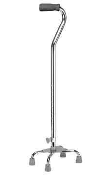 Image of a standard classic quad cane.
